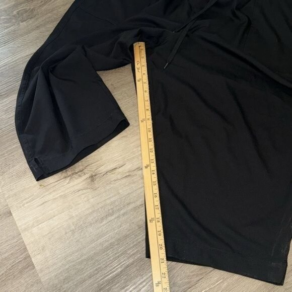 St. Johns Bay Womens Black Capri Pants 3X Elastic Waist Polyester/Spandex Blend - Picture 8 of 9